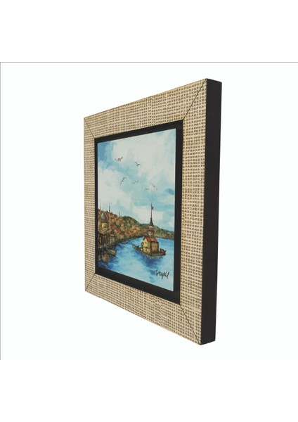 Kız Kulesi Baskılı Mdf MAGNETKRT-019BUZDOLABI Süsü indirimleri