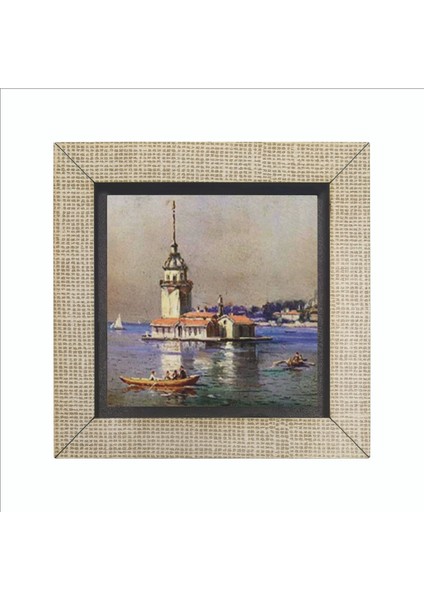 Kız Kulesi Baskılı Mdf MAGNETKRT-017BUZDOLABI Süsü fırsatları