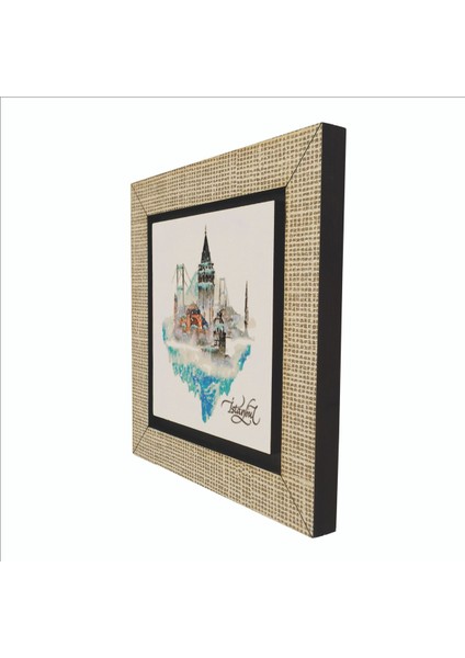 Istanbul Sembolik Yerler Baskılı Mdf MAGNETKRT-029BUZDOLABI Süsü indirimleri