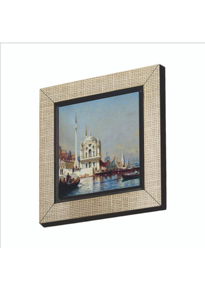 Ortaköy Camii A. P. Bogolyubov, 1860’LAR Baskılı Mdf MAGNETKRT-038BUZDOLABI Süsü