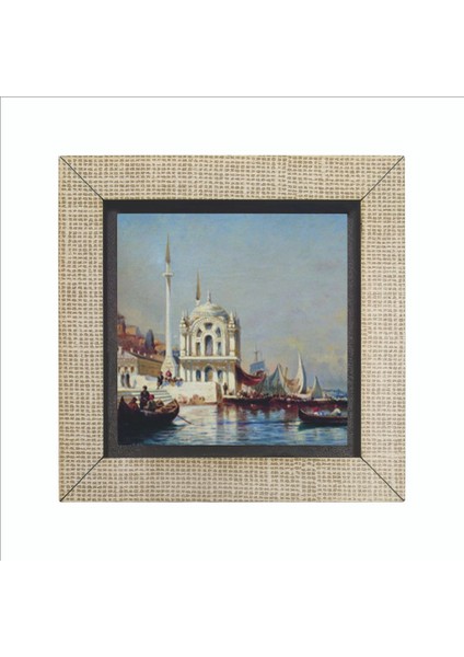 Ortaköy Camii A. P. Bogolyubov, 1860’LAR Baskılı Mdf MAGNETKRT-038BUZDOLABI Süsü fırsatları