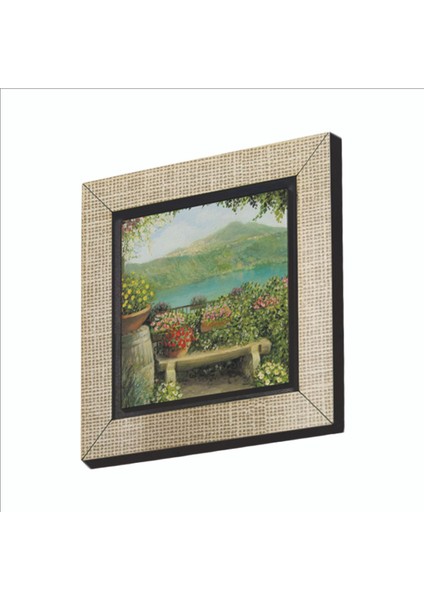 Italya Görseli Baskılı Mdf MAGNETKRG-055BUZDOLABI Süsü