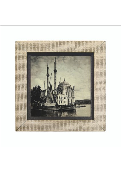 Ortaköy Camii Fotoğraf, 1920’LER Baskılı Mdf MAGNETKRT-037BUZDOLABI Süsü fırsatları