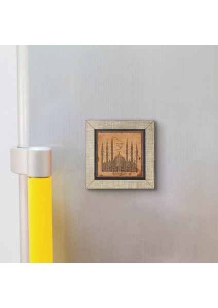 Kelime-I Tevhid Baskılı Mdf MAGNETKH-050BUZDOLABI Süsü modelleri