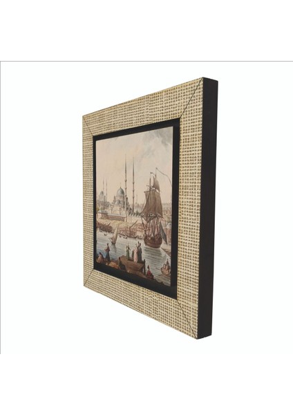 Eminönü Yeni Camii Çizim, Osmanlı Dönemi Baskılı Mdf MAGNETKRT-040BUZDOLABI Süsü indirimleri