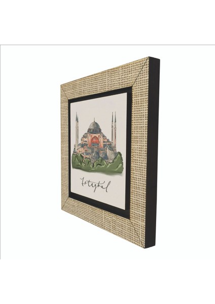 Ayasofya Camii Baskılı Mdf MAGNETKRT-006BUZDOLABI Süsü indirimleri