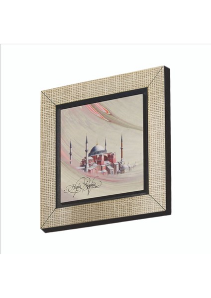 Ayasofya Camii Baskılı Mdf MAGNETKRT-002BUZDOLABI Süsü