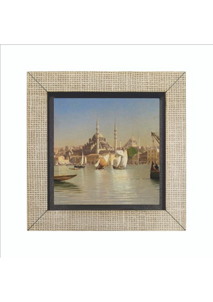 Eminönü Yeni Camii Çizim, Osmanlı Dönemi Baskılı Mdf MAGNETKRT-043BUZDOLABI Süsü fırsatları