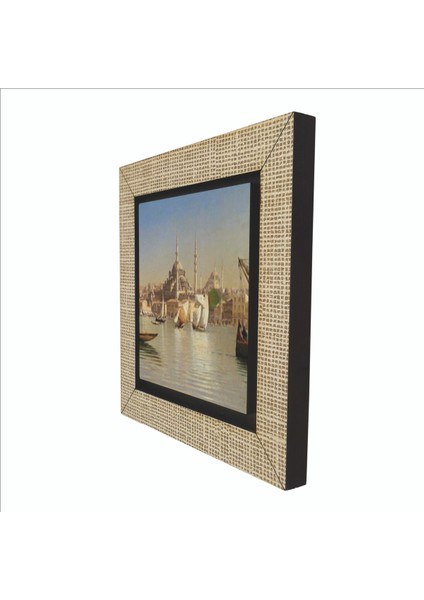 Eminönü Yeni Camii Çizim, Osmanlı Dönemi Baskılı Mdf MAGNETKRT-043BUZDOLABI Süsü indirimleri