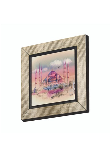 Sultanahmet Camii Baskılı Mdf MAGNETKRT-012BUZDOLABI Süsü