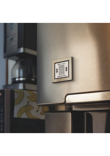 Bakara 285-286 Amenarrasulü Baskılı Mdf MAGNETKH-126BUZDOLABI Süsü fiyatları