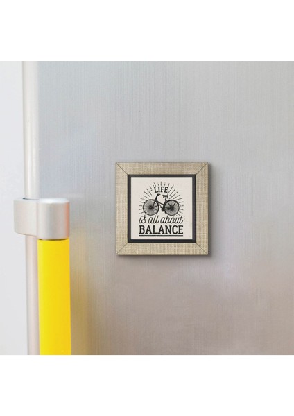 Bisklet Görseli Baskılı Mdf MAGNETKRG-035BUZDOLABI Süsü modelleri