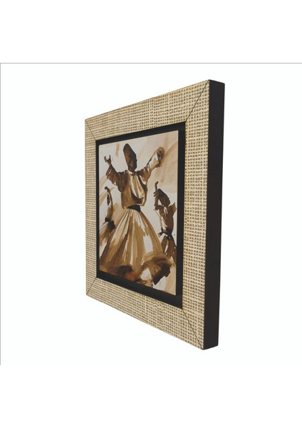 Semazen Baskılı Mdf MAGNETKRT-076BUZDOLABI Süsü