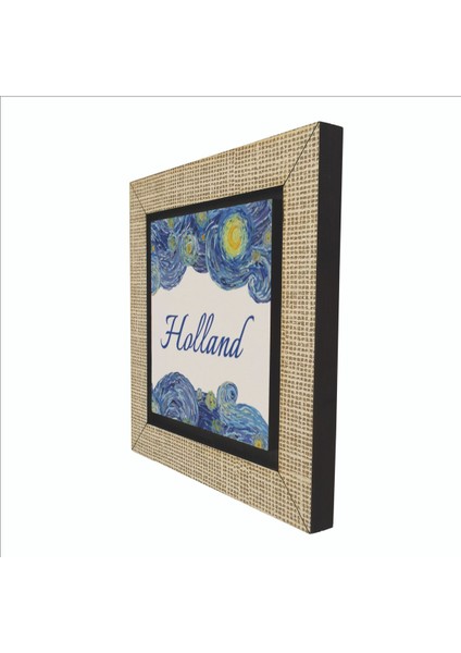 Hollanda Görseli Baskılı Mdf MAGNETKRG-020BUZDOLABI Süsü indirimleri