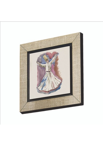 Semazen Baskılı Mdf MAGNETKRT-080BUZDOLABI Süsü