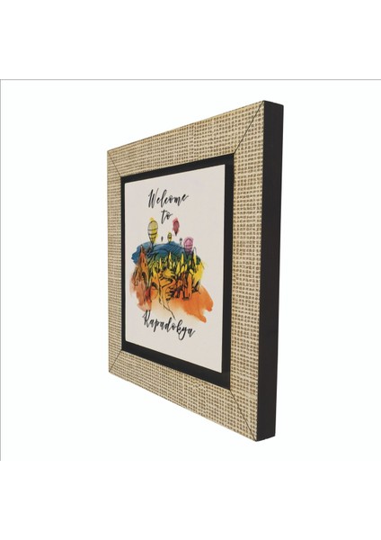 Kapadokya Baskılı Mdf MAGNETKRT-118BUZDOLABI Süsü indirimleri