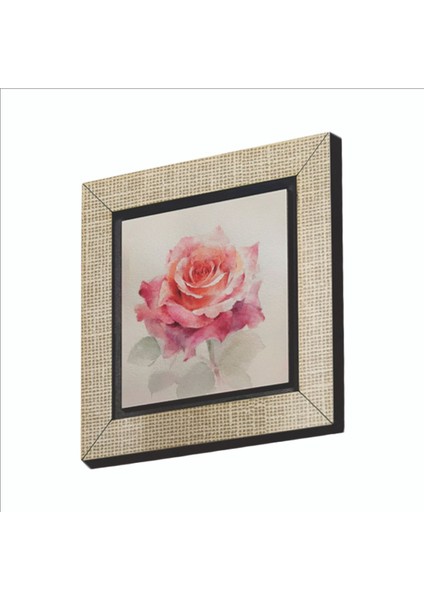 Gül Baskılı Mdf MAGNETKRG-151BUZDOLABI Süsü