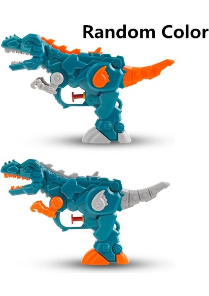 Robot Dinozor Su Tabancaları Oyuncaklar Çocuklar Çocuklar Için Fışkırtma Tabancası Yaz Plaj Yüzme Havuzu Blaster Tabancası Taşınabilir (Yurt Dışından)