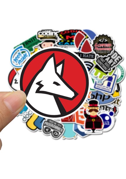Lot Geliştirici Docker Etiketler Hacker Rogrammer Sql Cool Stickers Bagaj Buzdolabı Gitar Laptop Su Geçirmez Çıkartmalar (Yurt Dışından)