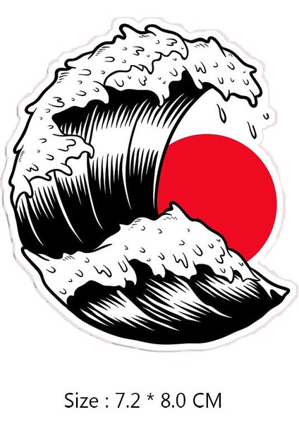 H Daha Küçük Boyut Stili Maske Tilki Samuray Kız Araba Çıkartmaları Dizüstü Çıkartmaları Vinil Pegatinas Kask Sürahi Bagaj Duvar Dolabı Için Su Geçirmez 3 M Mat (Yurt Dışından)