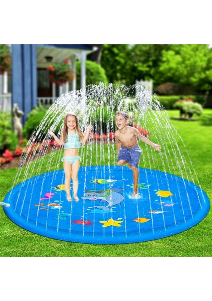 64X48CM Tarzı 170 cm Şişme Sprey Su Yastığı Yaz Çocuk Oyun Su Mat Çim Oyunları Ped Yağmurlama Oyun Oyuncaklar Açık Küvet Yüzme Havuzu Oyuncak (Yurt Dışından) fırsatları