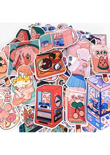 B 28 Adet Tarzı Anime Sevimli Çıkartmalar Dıy Scrapbooking Albümü Önemsiz Günlüğü Mutlu Planlayıcısı Dekoratif Çıkartmalar (Yurt Dışından) fiyatları