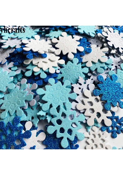 50 Adet Parıltılı Çiçek Stili 1baglot. Glitter Kış Kar Tanesi Köpük Çıkartmalar Noel El Sanatları Aktivite Öğeleri Noel Partisi Dekoratif Çıkartmalar Çocuklar Dıy Oyuncaklar (Yurt Dışından) indirimleri