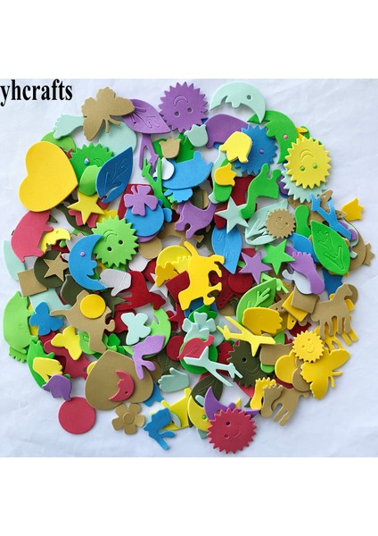 110 Adet Mix Şekli Stili 1baglot.mix Çiçek Yıldız Kalpleri Parıltılı Köpük Çıkartmalar, Çocuk Oyuncağı. Scrapbooking Kiti. Erken Eğitim Dıy. Anaokulu Zanaat (Yurt Dışından)