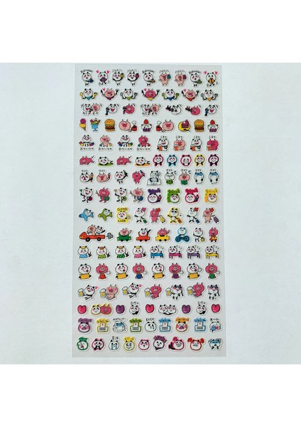 Kırmızı Stil Sevimli Orman Hayvanları Kamp Kahve Etiketi Kawaii Levha Toplu Paketi Günlük Dizüstü Telefon Kılıfı Günlüğü (Yurt Dışından)