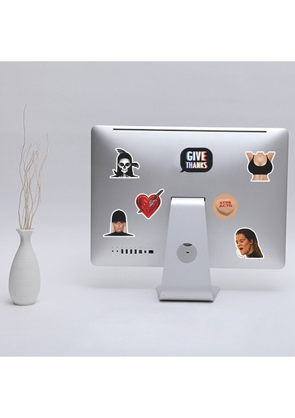 Exy Kardashian Etiketler Yetişkin Su Geçirmez Çıkartması Dizüstü Motosiklet Bagaj Snowboard Buzdolabı Telefon Araba Sticker F4 (Yurt Dışından) modelleri