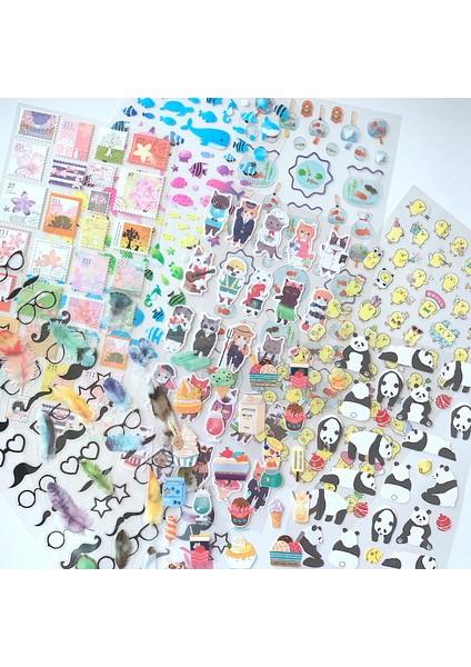 NO.19049 Stili Komik Anime Karikatür Arabalar Sabit Karalama Defteri Günlüğü Çıkartmaları Sevimli Balık Su Geçirmez Holografik Gitar Çocuk Kız Laptop Sticker (Yurt Dışından) fiyatları