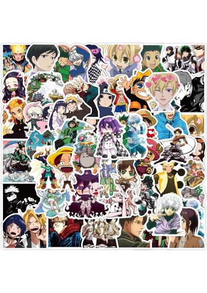 50 Adet Karışık D Stili Karışık Anime Çıkartmalar Jujutsu Kaisen Titan Demon Slayer Sticker Laptop Bavul Buzdolabı Graffiti Çıkartmaları Oyuncaklar Için Saldırı (Yurt Dışından)