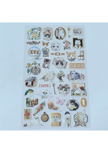 Karpuz Kırmızı Stil Yapışkanlı Sevimli Kawaii Köpekler Kediler Çiçekler Ev Hayatı Çiftlik Peel Off Sticker Günlüğü Scrapbooking Telefon Için Mac Dizüstü Bilgisayar Dekorasyon (Yurt Dışından)