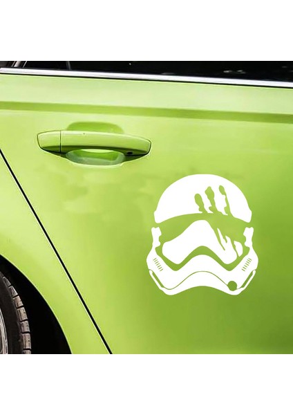 Kırmızı Stil Star Wars Karikatür Büyük Desen Araba Dekorasyon Etiketi Güçlü Yapışma Lazer Dizüstü Etiket Elektrikli Araba Kaskı Çıkartmaları (Yurt Dışından) indirimleri