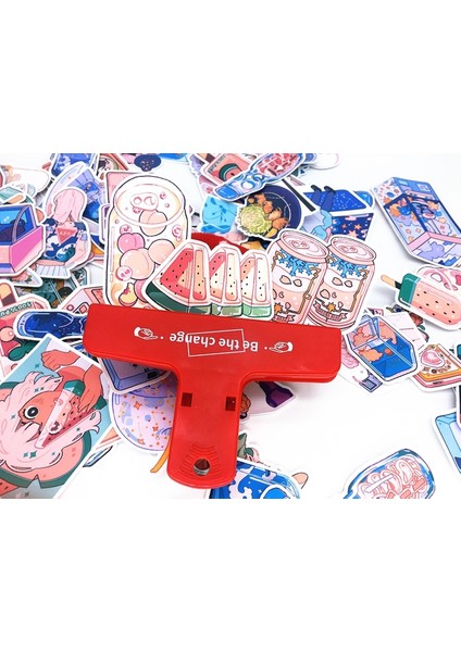 Pengfu Shop C 24 Adet Tarzı Anime Sevimli Çıkartmalar Dıy Scrapbooking Albümü Önemsiz Günlüğü Mutlu Planlayıcısı Dekoratif Çıkartmalar (Yurt Dışından)