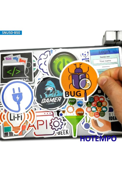 Internet Programları Programcılar Büyük Veri Html5 Yazılım Etiketleri Cep Telefonu Dizüstü Bilgisayarı Için Bavul Kaykay Çıkartma Etiketleri (Yurt Dışından)