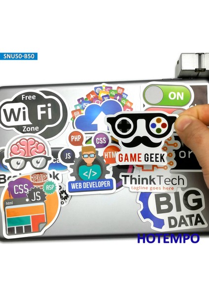 Internet Programları Programcılar Büyük Veri Html5 Yazılım Etiketleri Cep Telefonu Dizüstü Bilgisayarı Için Bavul Kaykay Çıkartma Etiketleri (Yurt Dışından)