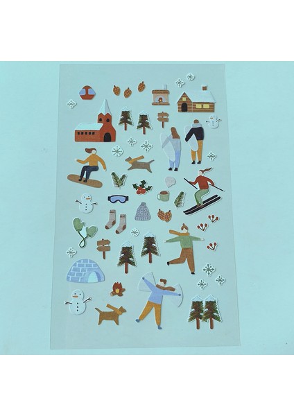 Fildişi Tarzı Yapışkanlı Sevimli Kawaii Köpekler Kediler Çiçekler Ev Hayatı Çiftlik Peel Off Sticker Günlüğü Scrapbooking Telefon Için Mac Dizüstü Bilgisayar Dekorasyon (Yurt Dışından)