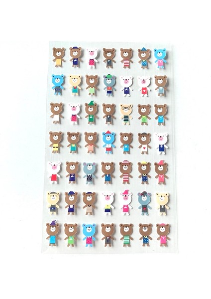 Çoklu Stil Sevimli Karikatür Anime Hayvanlar Arkadaşlar Geçiş Bobin Kağıt Pvc Çiçek Karalama Defteri Çıkartmalar Levha Kawaii Yüz Toplu Estetik (Yurt Dışından)
