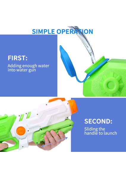 350ML 22X4.5X16CM Stili Oyuncaklar Guns Su Tabancası Su Oyun Oyuncak Çocuklar Yaz Tatili Plaj Havuz Partisi Su Tabancası Blaster Fışkırtma Tabancası Oyuncaklar Su Oyun Oyuncakları (Yurt Dışından) indirimleri