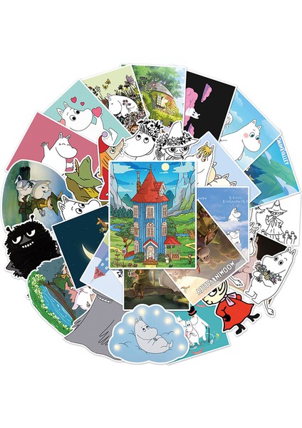10 Adet Rastgele Stil Adet Hippo Sticker Karikatür Moomin Anime Etiketler Bagaj Sırt Çantası Pvc Su Geçirmez Grafiti Çıkartmaları Çocuk Oyuncak Doğum Günü Hediyeleri (Yurt Dışından) modelleri