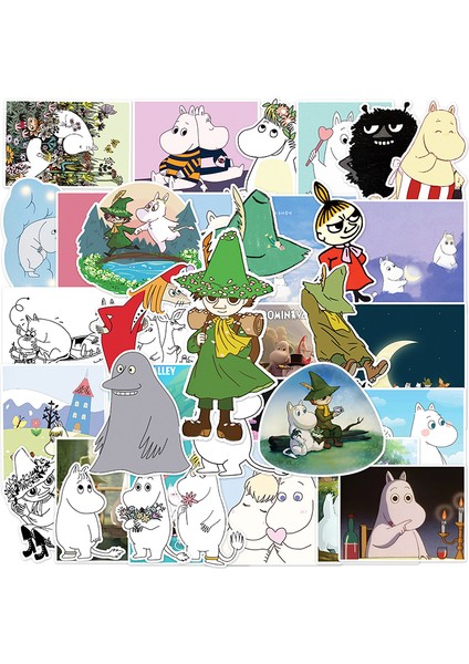 10 Adet Rastgele Stil Adet Hippo Sticker Karikatür Moomin Anime Etiketler Bagaj Sırt Çantası Pvc Su Geçirmez Grafiti Çıkartmaları Çocuk Oyuncak Doğum Günü Hediyeleri (Yurt Dışından) fırsatları