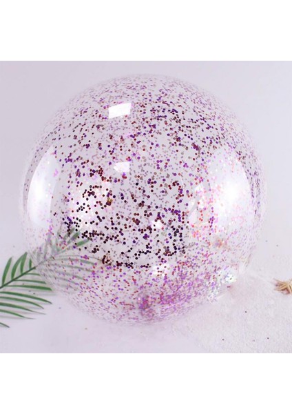 No.10 Tarzı Renkli Pullu Plaj Topu Şeffaf Pvc Yanıp Sönen Su Balonları Polo Şişme Oyuncak Fotoğraf Sahne Yüzme Havuzları Eğlenceli Araçlar Oynarken (Yurt Dışından) indirimleri