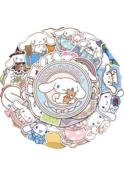 50 Adet B Tarzı Kawaii Sanrioed Anime Etiketler Estetik Sevimli Cinnamoroll Çıkartmaları Snowboard Dizüstü Su Geçirmez Graffiti Sticker Çocuk Oyuncakları (Yurt Dışından) fiyatları