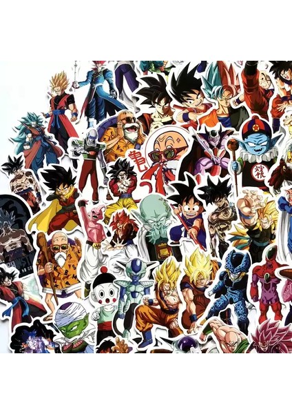 100 Adet Tarzı Dragon Ball Süper Anime Karikatür Saiyan Goku Sticker Kaykay Gitar Bavul Motosiklet Graffiti Kendi Başına Yap Çıkartma (Yurt Dışından) indirimleri
