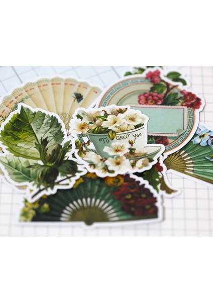 Victoria Karakter Mini Çıkartmalar El Sanatları ve Scrapbooking Çıkartmaları Kitap Öğrenci Etiketi Dekoratif Sticker Dıy Kırtasiye (Yurt Dışından)