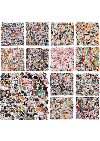 100 Parça SET-A0027 Stili Lot Mix Japonya Anime Koleksiyonu Vinil Sticker Grafiti Dizüstü Bagaj Kaykay Gitar Telefon Su Geçirmez Çıkartmaları Çocuk Oyuncakları (Yurt Dışından)