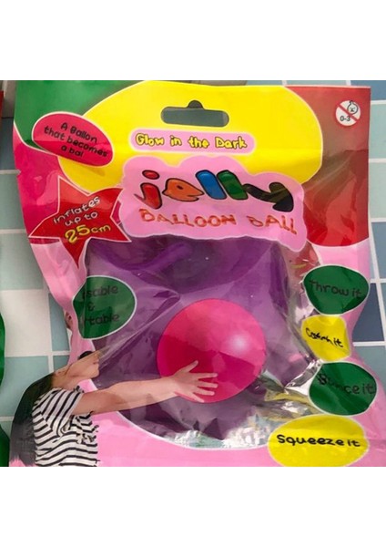 Orta Boy AA513 Mor Stil Çocuklar Açık Yumuşak Hava Su Dolu Kabarcık Topu Blow Up Balon Oyuncak Eğlenceli Parti Oyunu Çocuklar Için Yaz Hediyesi Doğum Günü Partisi Iyilik (Yurt Dışından)