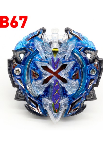 B67 Stili Toupie Blade Beyblade Burst Launcher Sol Sağ Iki Yönlü Tel Başlatıcı Blade Burst Aksesuar Jiroskop Verici Klasik Oyuncak Için (Yurt Dışından)