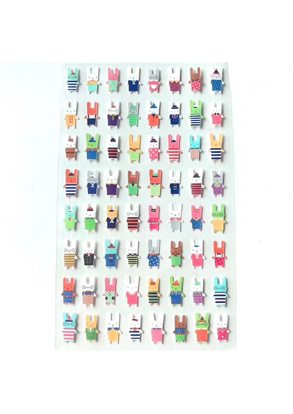 Lavanta Tarzı Sevimli Karikatür Anime Hayvanlar Arkadaşlar Geçiş Bobin Kağıt Pvc Çiçek Karalama Defteri Çıkartmalar Levha Kawaii Yüz Toplu Estetik (Yurt Dışından) indirimleri